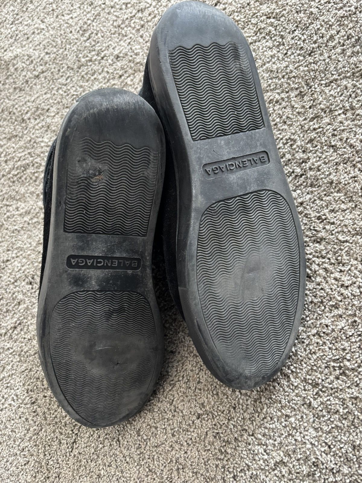 Balenciaga Black suede balenciaga arena Size US 9.5 / EU 42-43 - 2 Thumbnail