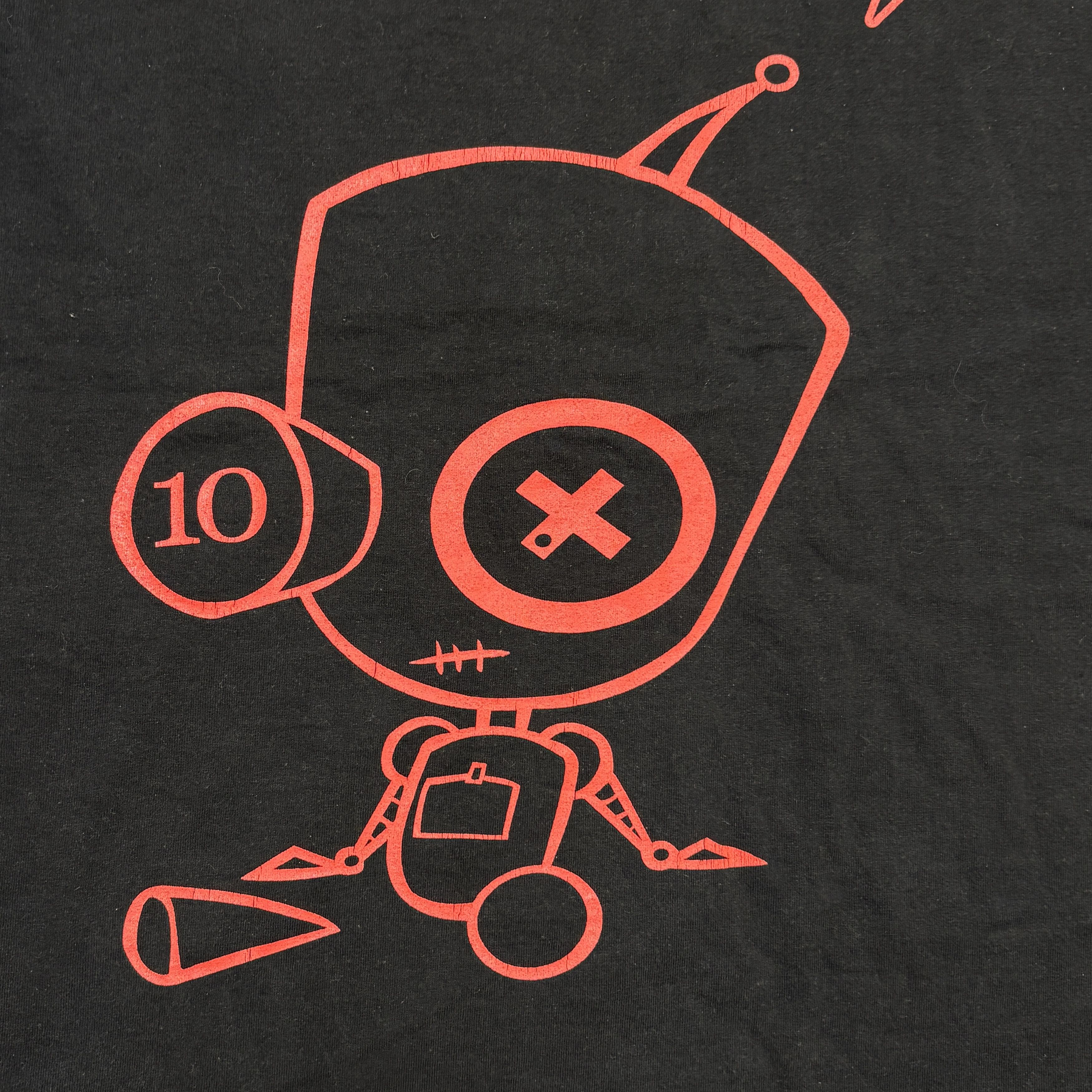 Cartoon Network Vintage Invader Zim Shirt 00s Cartoon Promo Nickelodeon Size US L / EU 52-54 / 3 - 4 Thumbnail