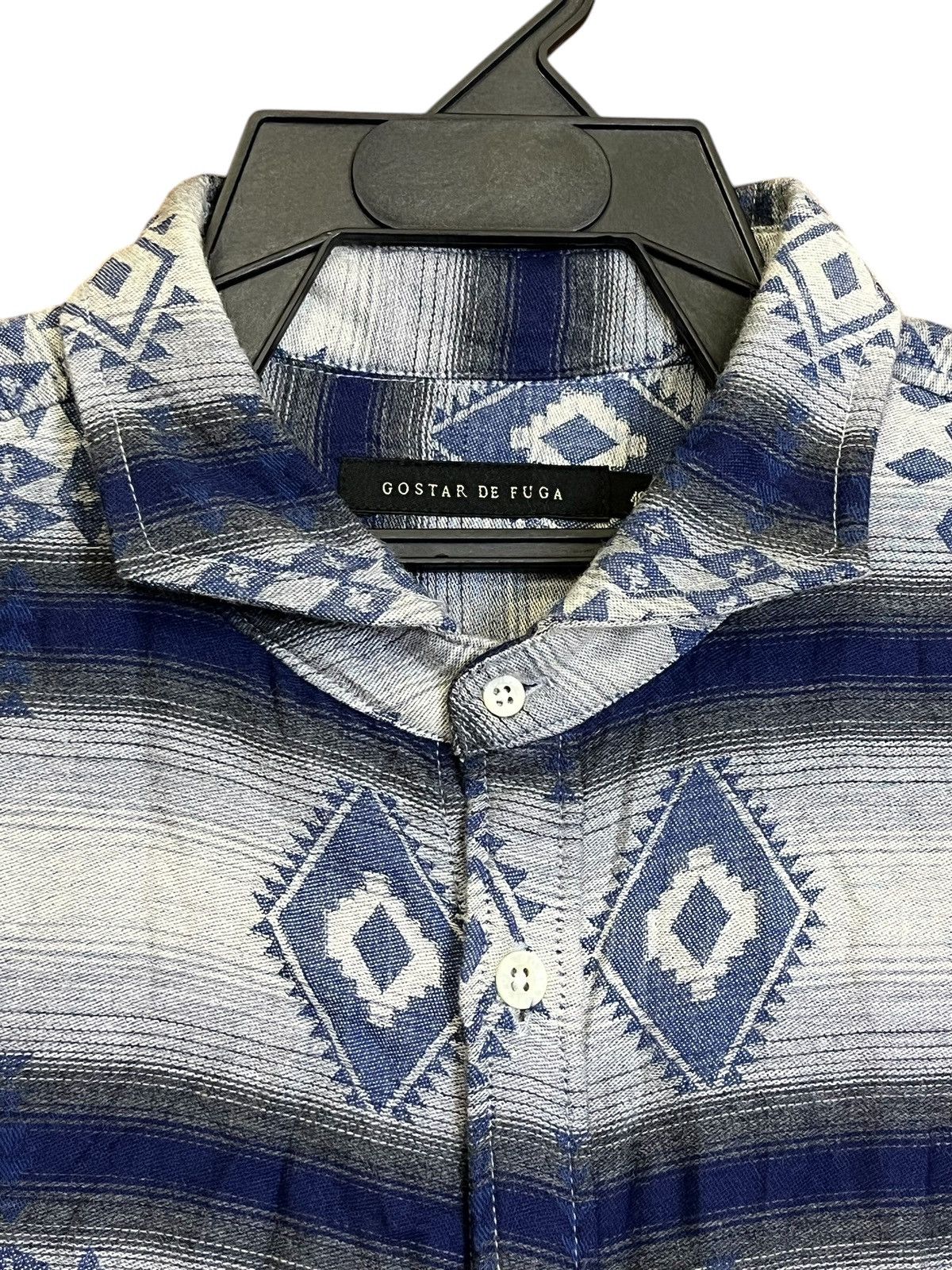 GOSTAR DE FUGA SICK Y2K GOSTAR DE FUGA JAPAN FLANNEL BUTTON UPS SHIRT Size US M / EU 48-50 / 2 - 4 Thumbnail