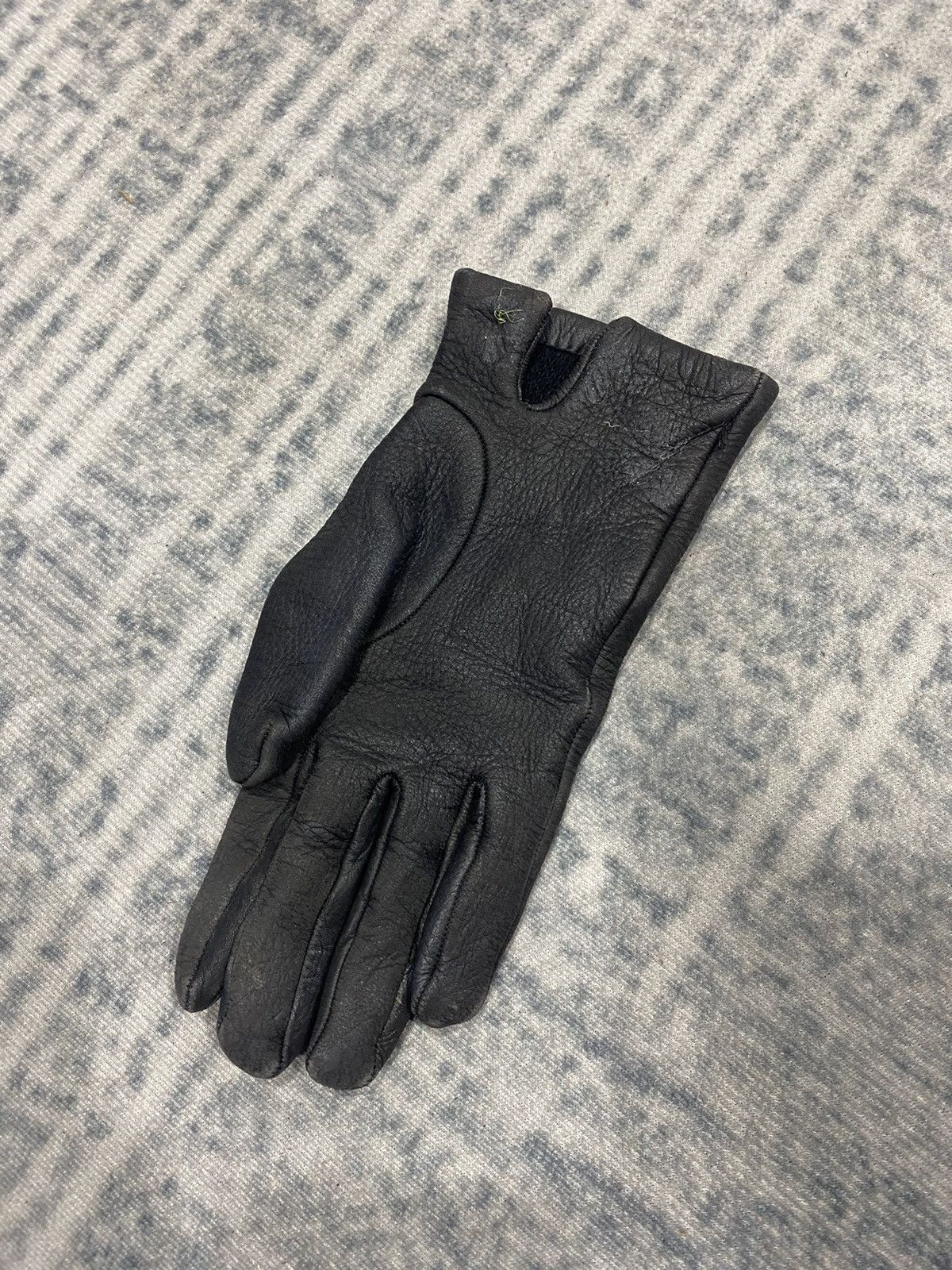 Fendi Fendi One handed Gloves Guanti Leather (right) Size ONE SIZE - 4 Thumbnail