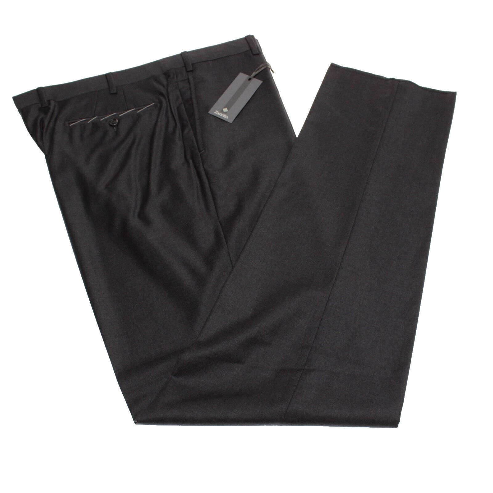 Zanella Zanella New with tags Dress Pants Size 40 US In Gray Size US 40 / EU 56 - 2 Thumbnail