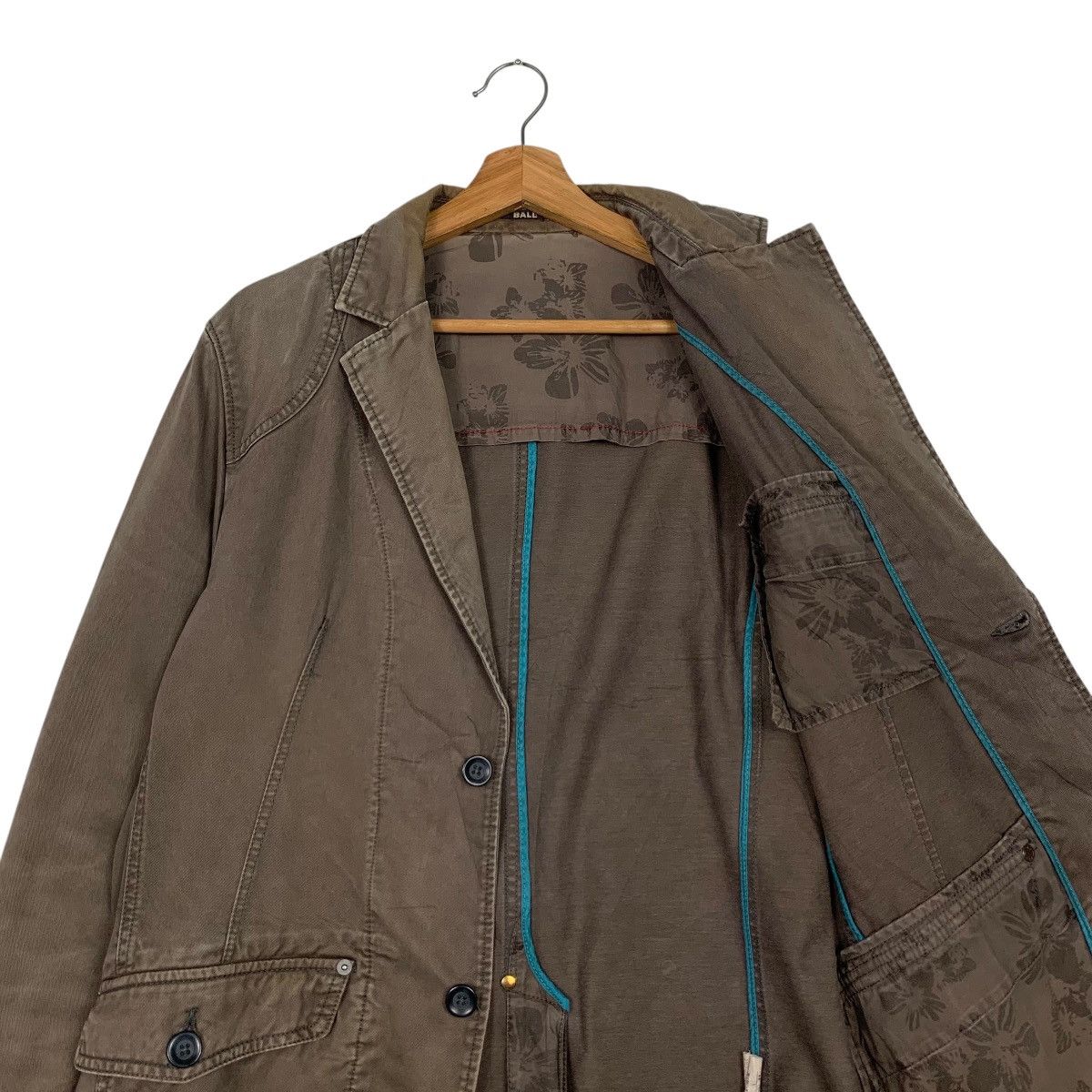 Japanese Brand Vintage BALL Cotton Casual Jacket #2338-C105 Size US L / EU 52-54 / 3 - 10 Thumbnail
