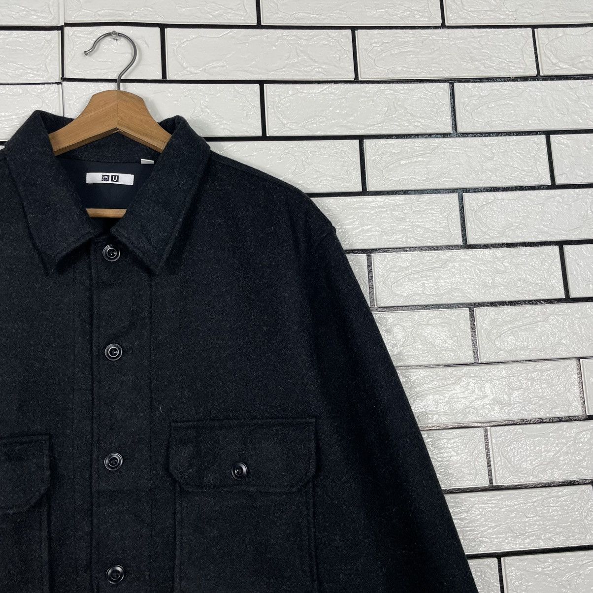 Lemaire × Uniqlo Uniqlo U Lemaire Black Jacket Size US L / EU 52-54 / 3 - 5 Thumbnail