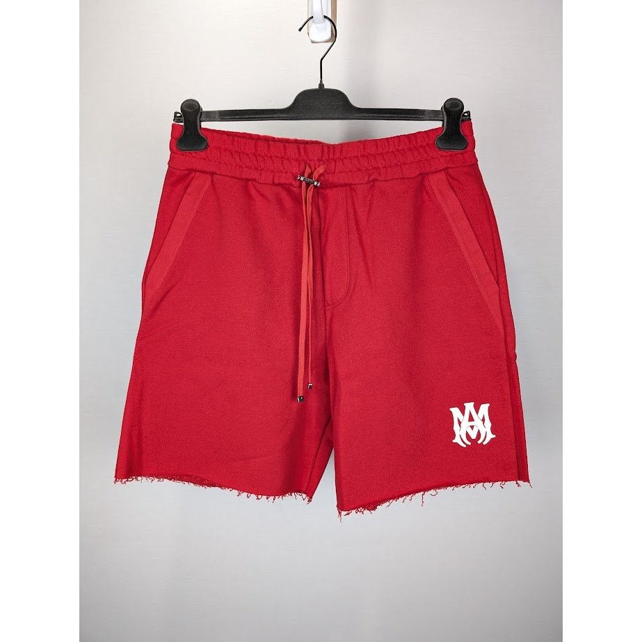 Amiri o1rshd1 MA Logo Short in Red Size US 34 / EU 50 - 1 Thumbnail