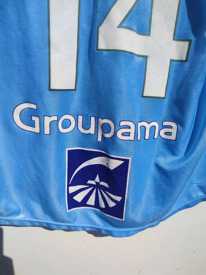 Adidas Olympique de Marseille Away 2008-09 Adidas Kone #14 FOOTBALL Size US M / EU 48-50 / 2 - 6 Thumbnail