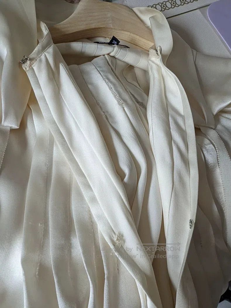 Ann Demeulemeester Ann Demeulemeester Silk Long Sleeve Shirt. Size US M / EU 48-50 / 2 - 6 Thumbnail