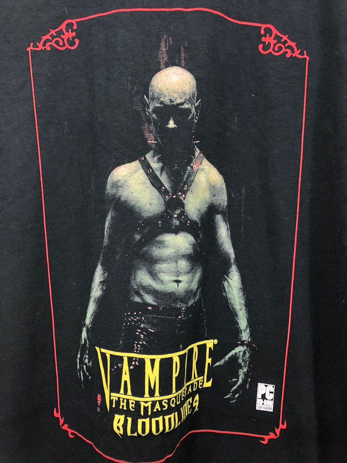 Vintage Vintage 00's Vampire The Masquerade Bloodlines Video Game BN Size US XL / EU 56 / 4 - 5 Thumbnail