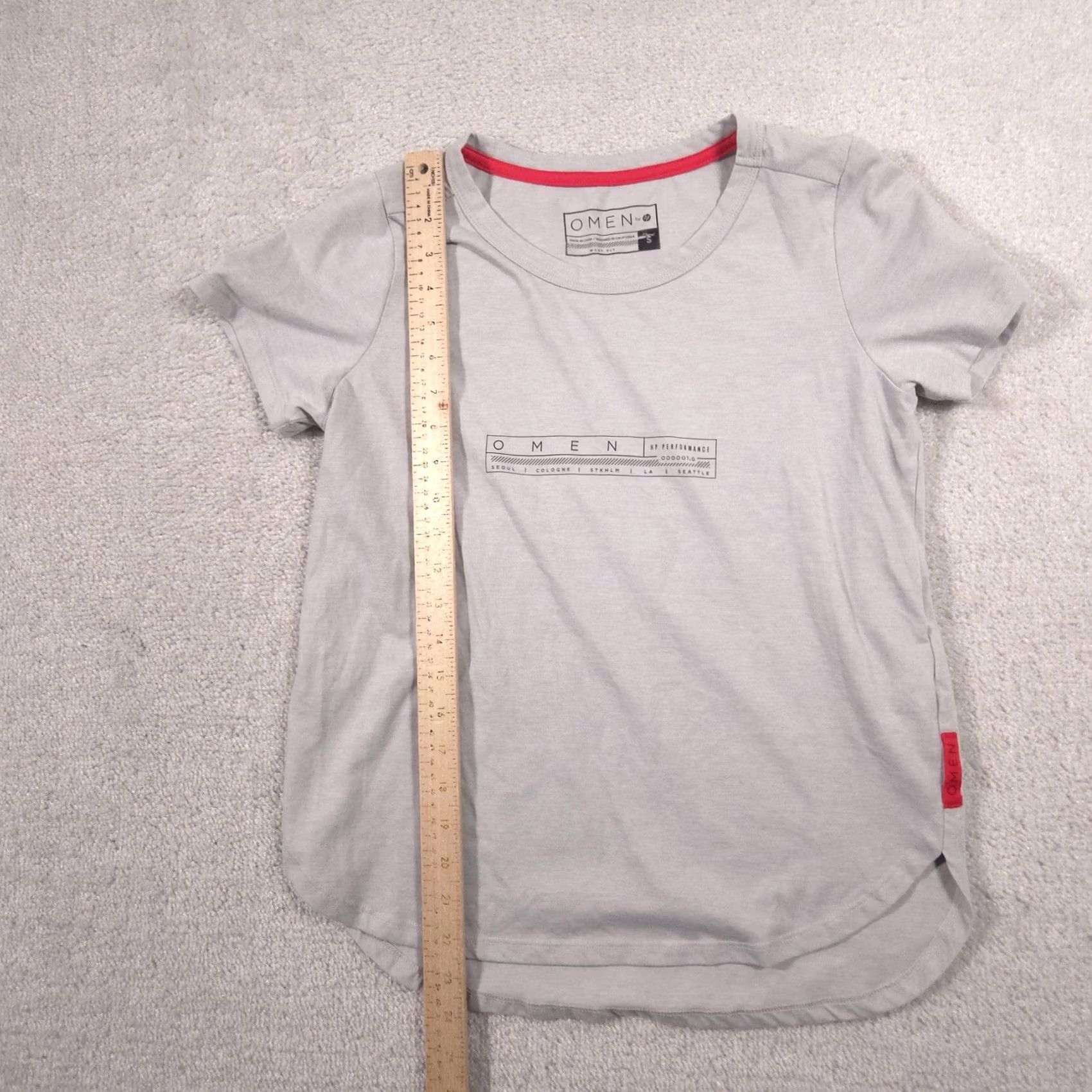 Vintage OMEN by HP Shirt Mens S Gray Gaming Graphic Tee Crewneck Short Sleeve Size US S / EU 44-46 / 1 - 7 Thumbnail