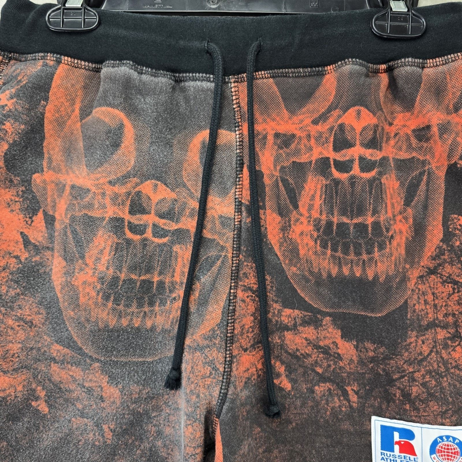 Russell Athletic Russell Athletic ASAP Rocky Sweatpants Small Skull *FADED* Size US 30 / EU 46 - 3 Thumbnail