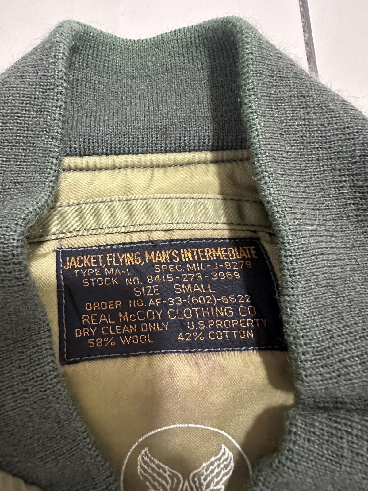The Real McCoy's The Real McCoy’s MA-1 Flight Jacket Military Fashion Design Size US S / EU 44-46 / 1 - 3 Thumbnail