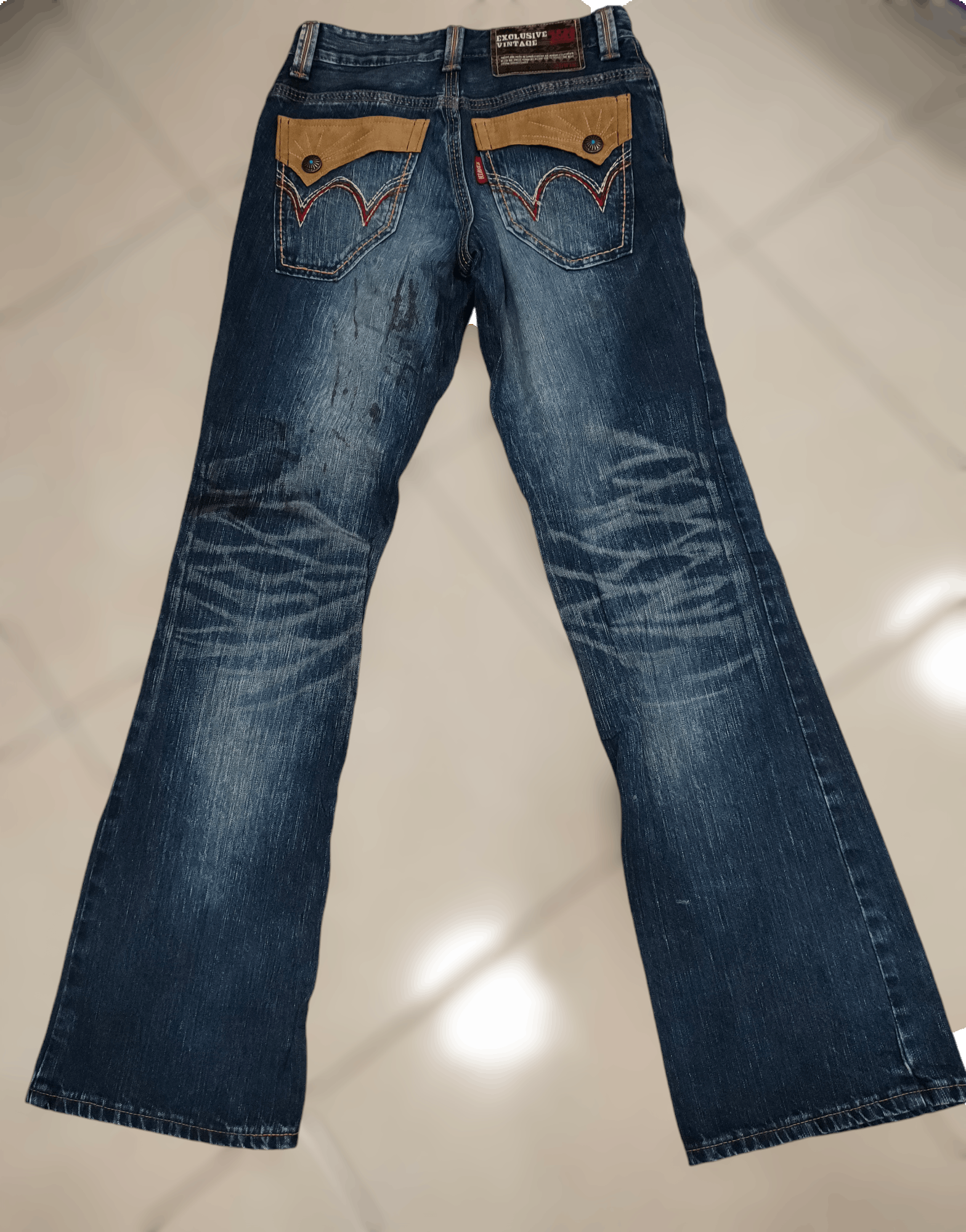 Edwin 💥Flared Bootcut Edwin Xclusive Vintage💥 Size US 29 - 7 Thumbnail