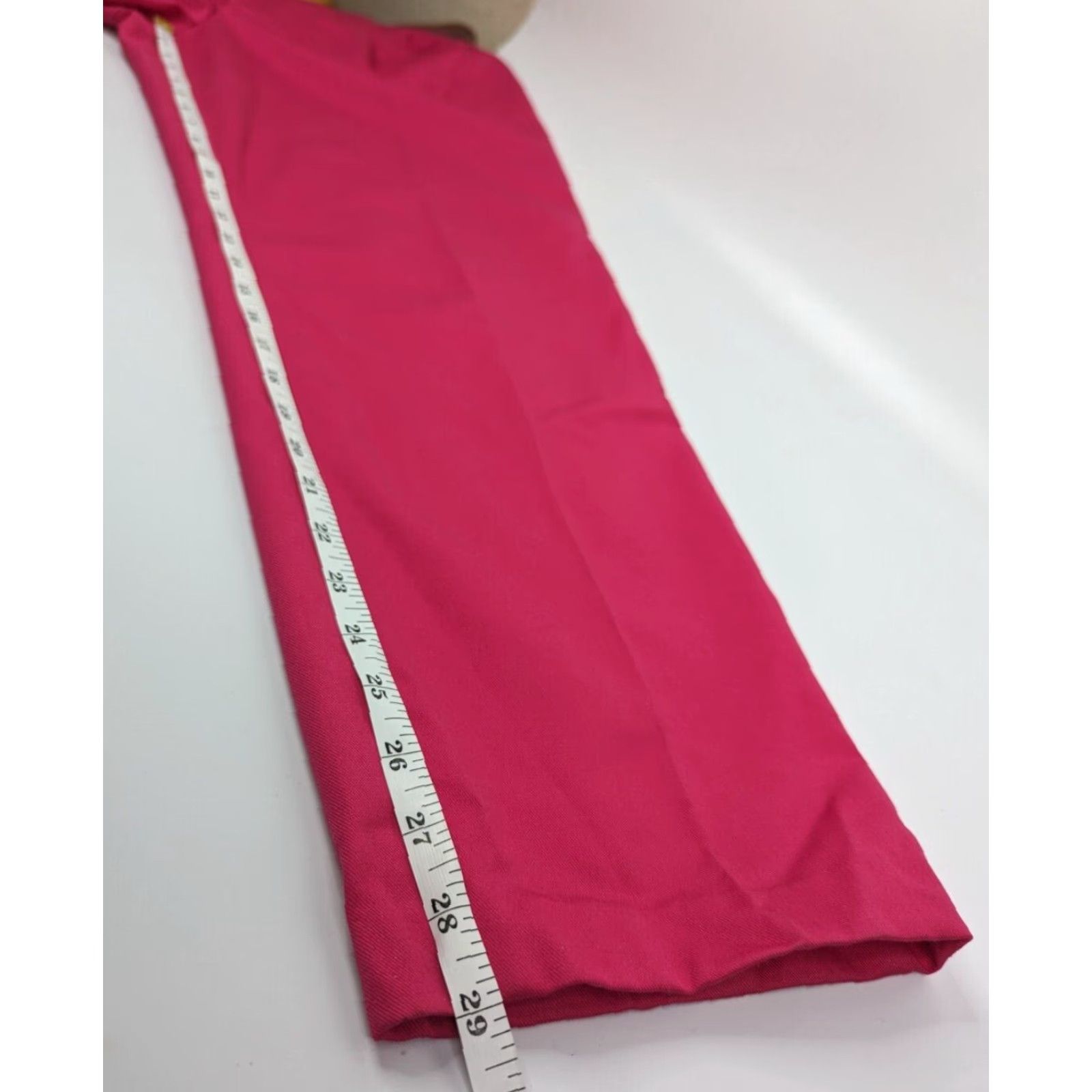 Levi's VINTAGE Levi's High Rise Pleated Pants Women's 12 Pink USA 90s Tapered Dress Pants Womens Size 34" / US 12 / IT 48 - 6 Thumbnail