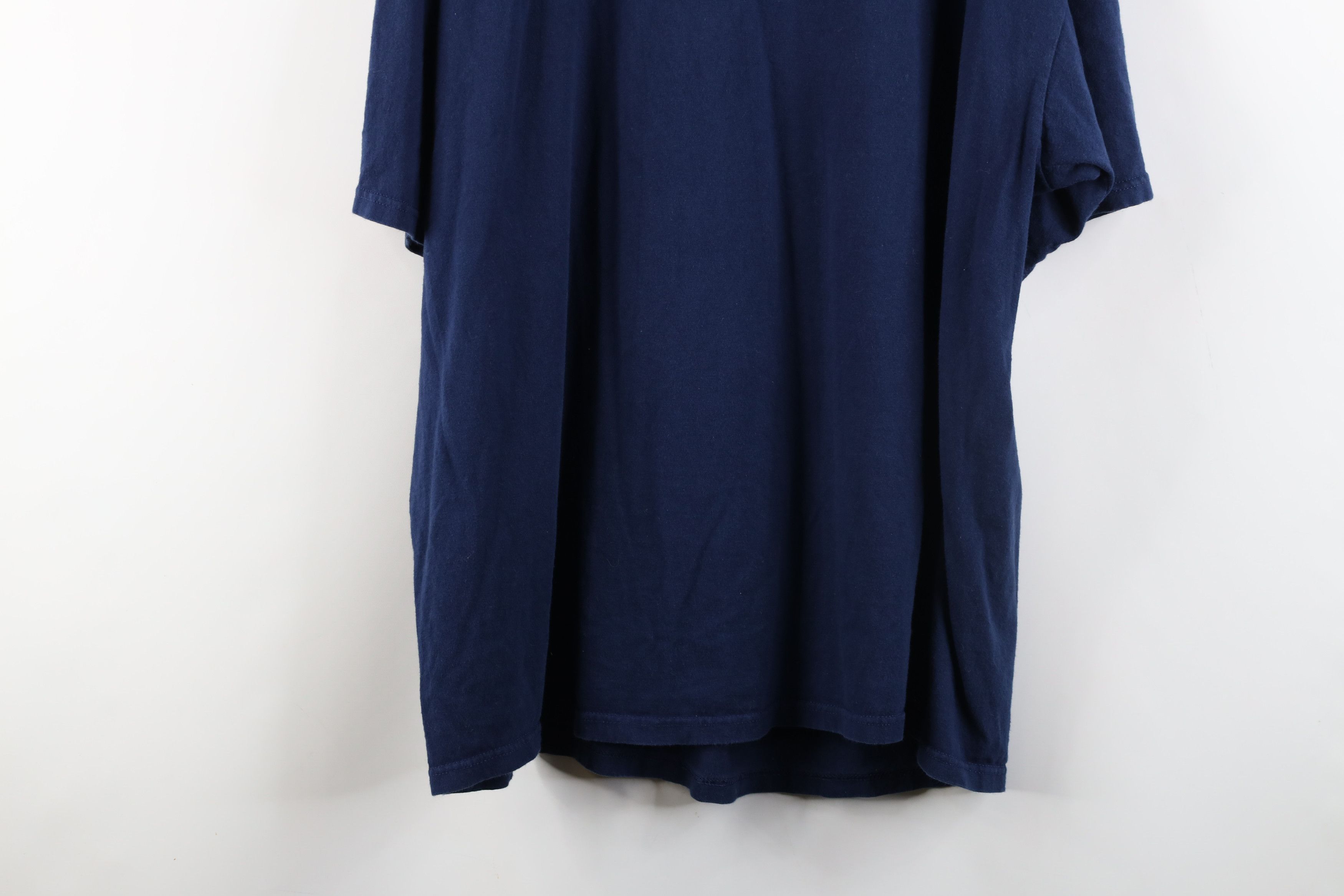 Nike × Vintage Vintage Nike Swoosh University of Michigan T-Shirt Blue Size US XL / EU 56 / 4 - 13 Thumbnail