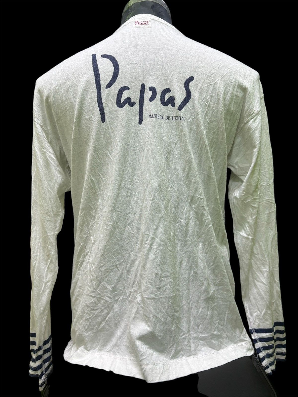 Japanese Brand Papas Long Sleeves Shirt Size US M / EU 48-50 / 2 - 6 Thumbnail