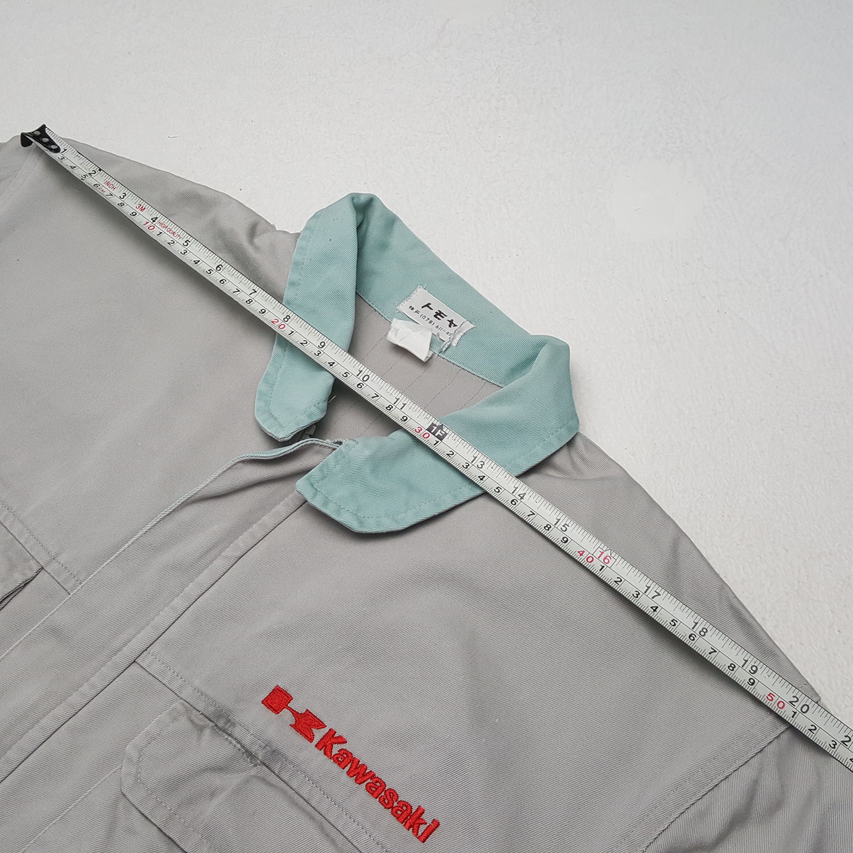Japanese Brand × Vintage Vintage KAWASAKI Japanese Motorsport Racing Jacket Size US L / EU 52-54 / 3 - 10 Thumbnail
