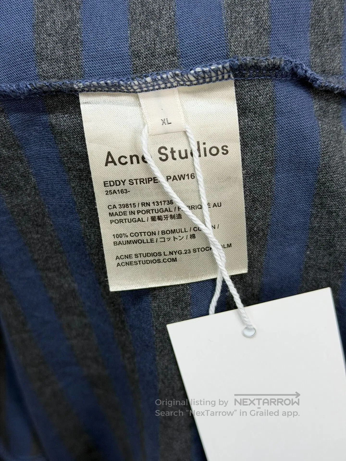 Acne Studios Acne Studios Smiley Striped Short. Size US XL / EU 56 / 4 - 4 Thumbnail