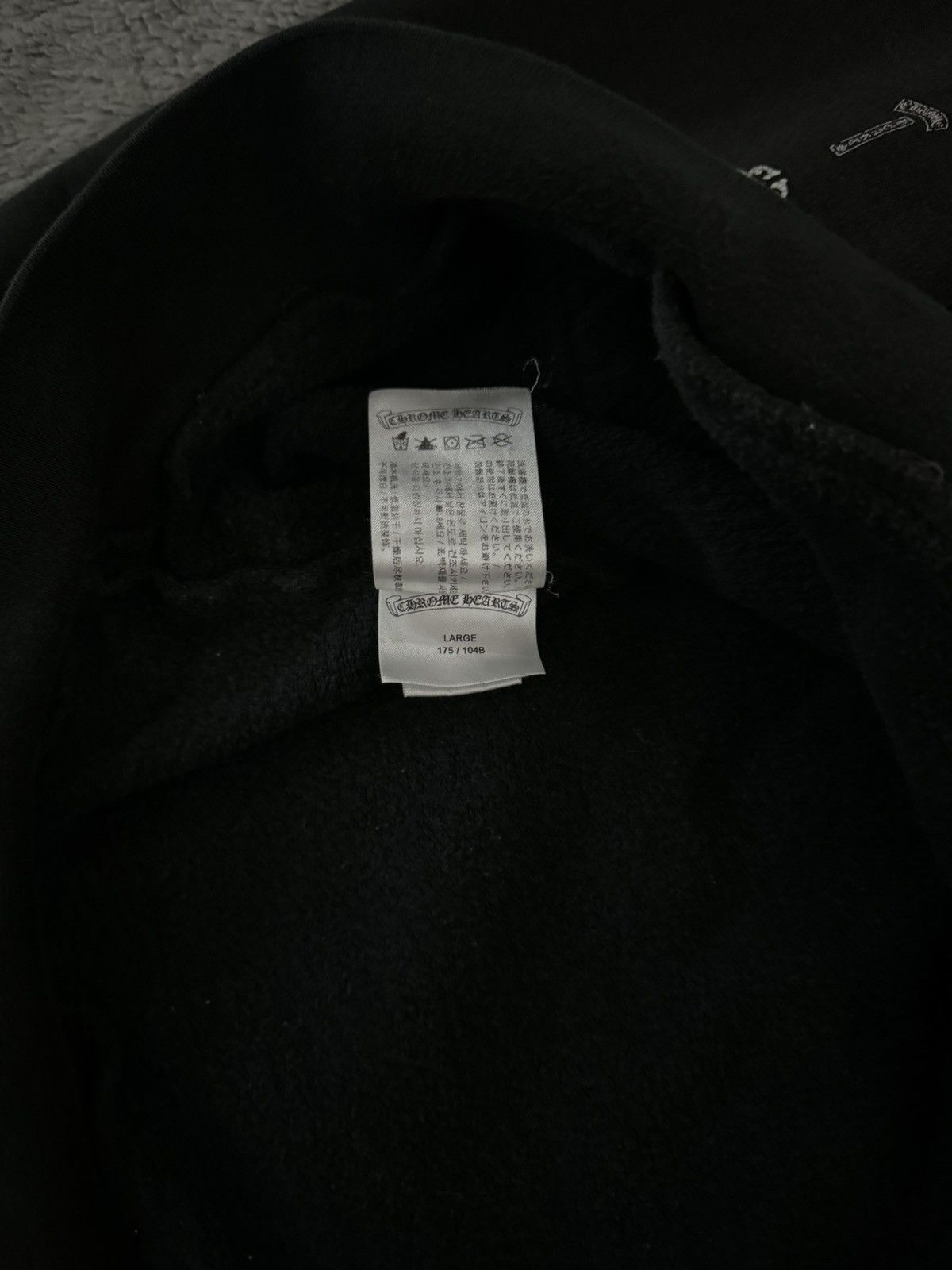 Chrome Hearts RARE VINTAGE Chrome Hoodie “Multi Logo” Size US L / EU 52-54 / 3 - 8 Thumbnail