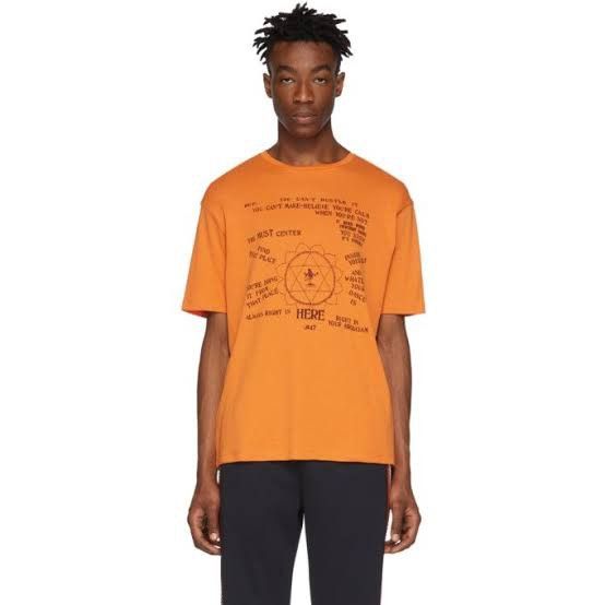 Wales Bonner WALES BONNER RAM DASS PRESENCE T-SHIRT Size US S / EU 44-46 / 1 - 1 Thumbnail