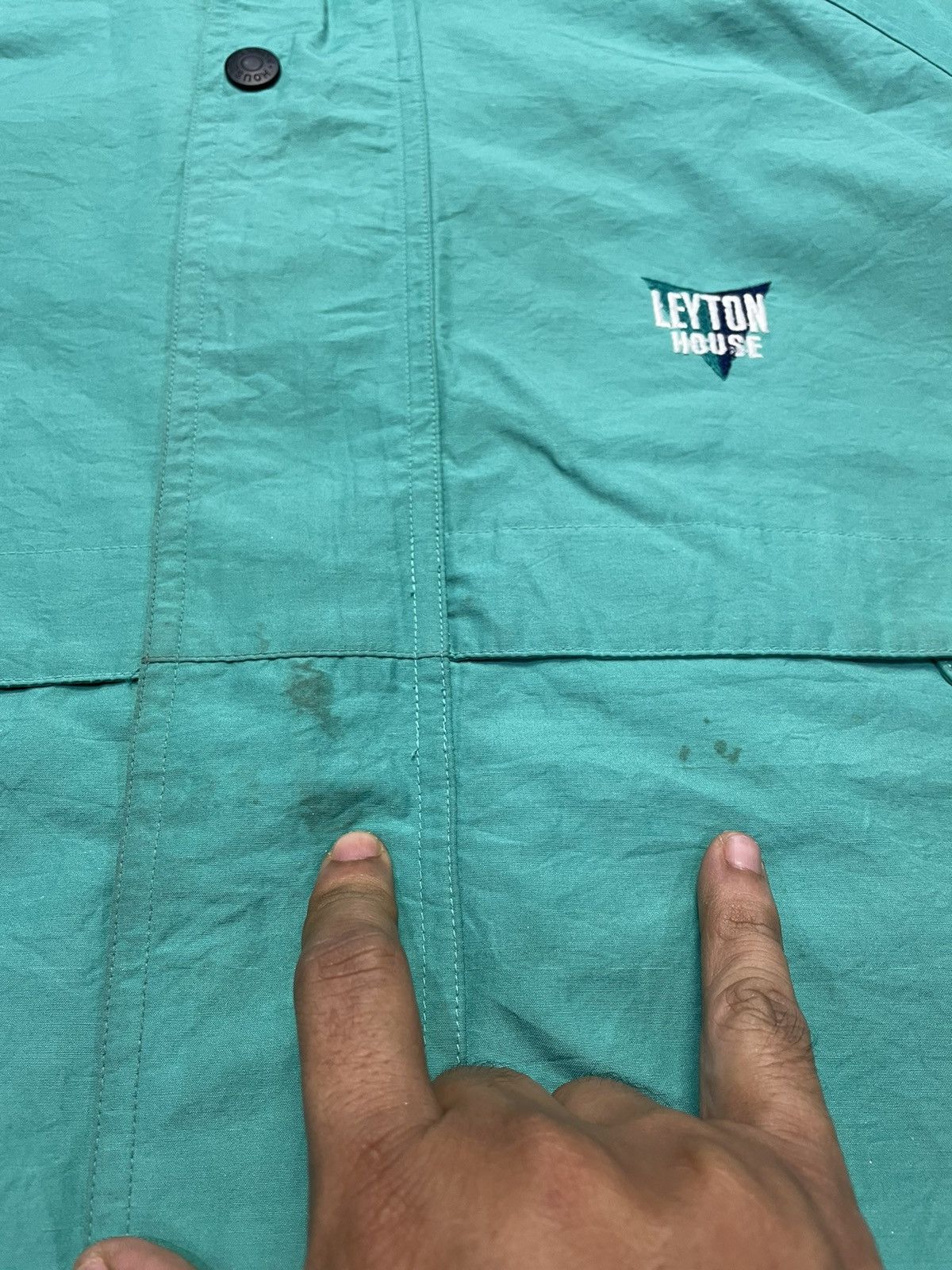 Japanese Brand × Sports Specialties Leyton House F1 Racing Team Crew Jacket Size US L / EU 52-54 / 3 - 6 Thumbnail