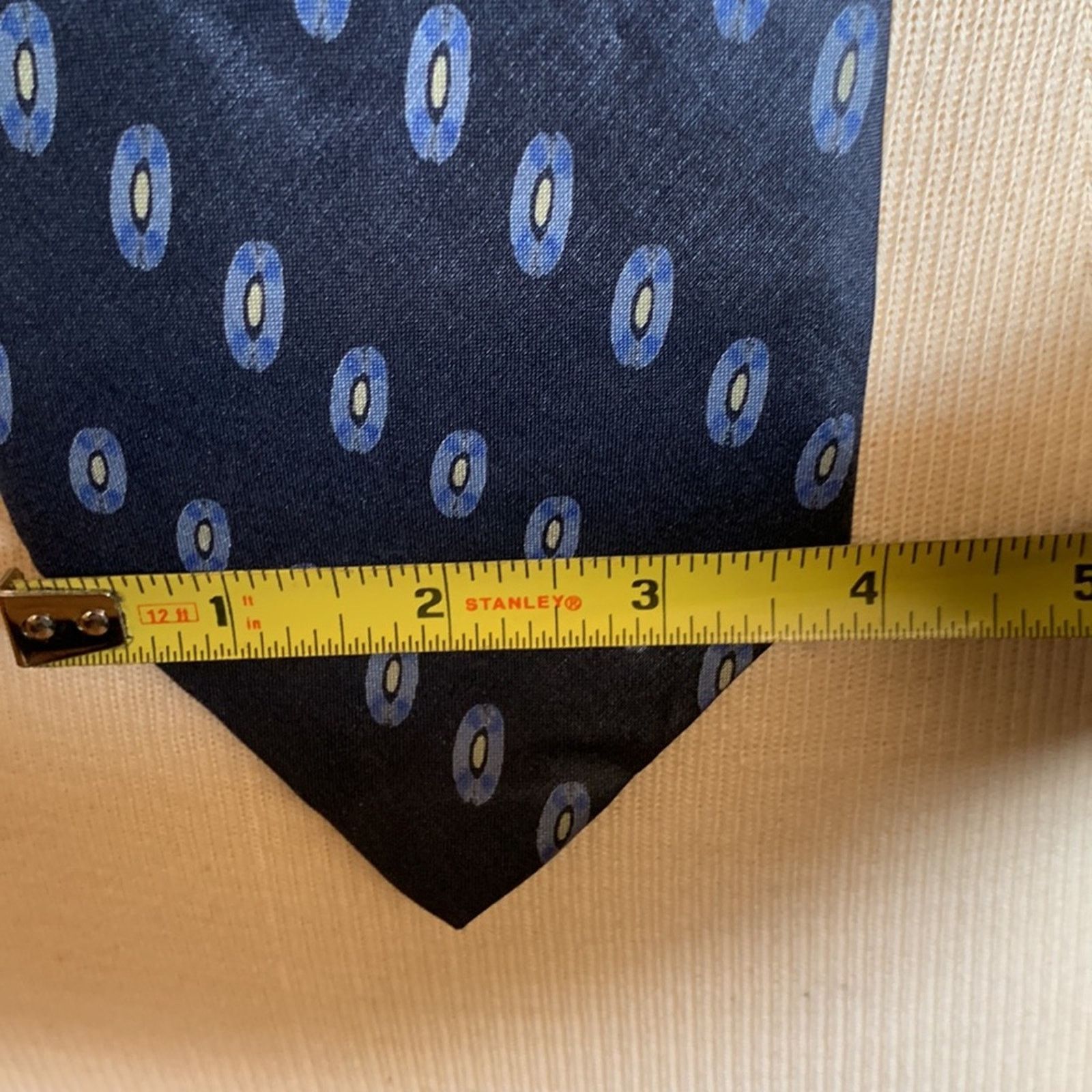 TED LAPIDUS Ted Lapidus Paris Cravatte abstract modernist 100% silk tie Size ONE SIZE - 10 Thumbnail