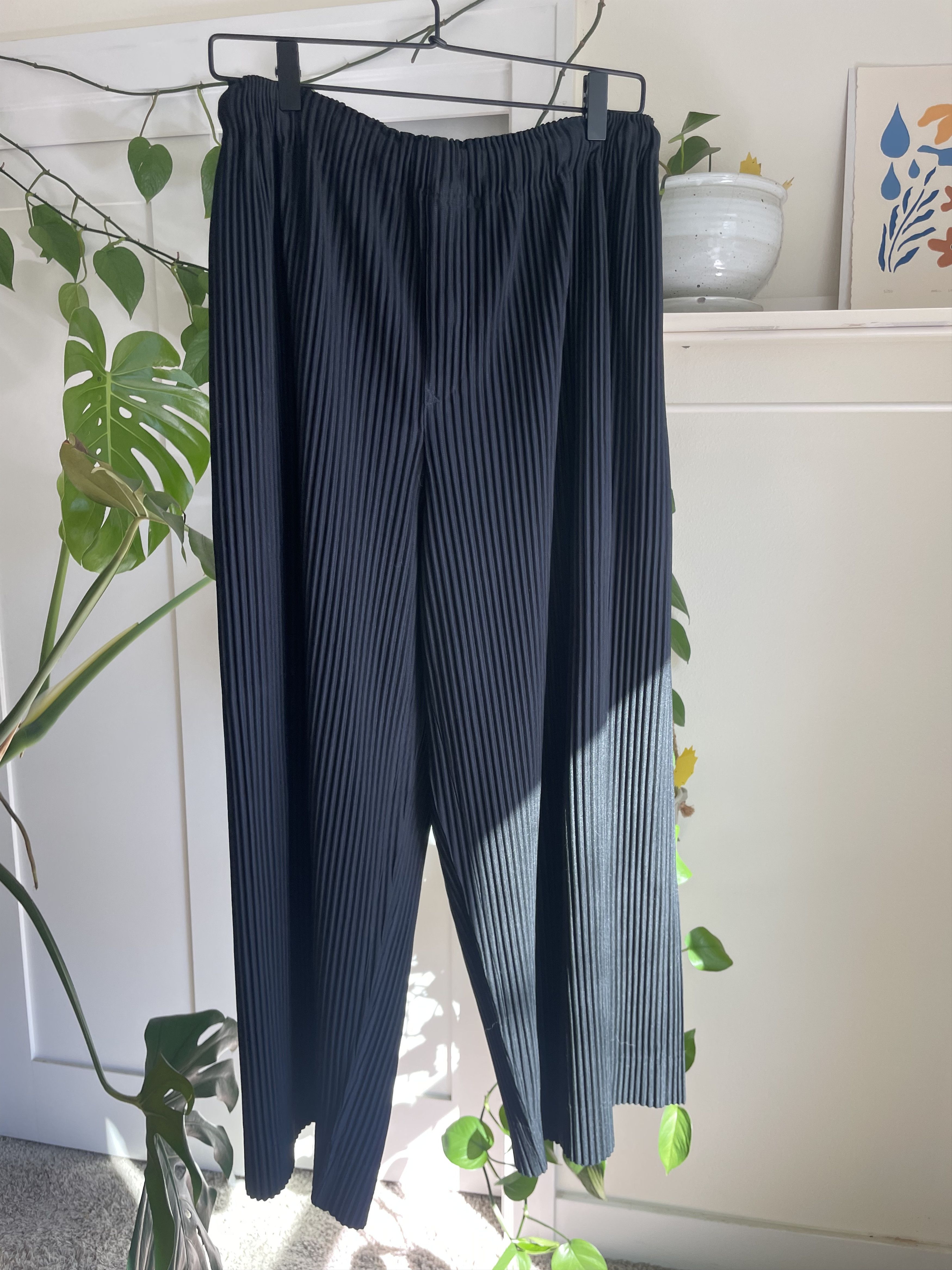HOMME PLISSÉ フーディー パーカー ブラック サイズ3 HOMME PLISSE ISSEY MIYAKE(イッセイミヤケオムプリッセ