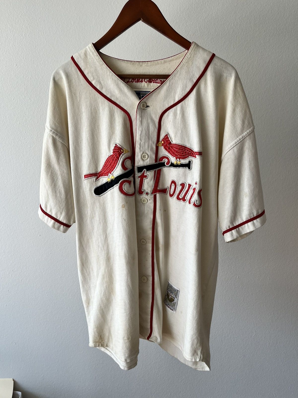 Starter Vintage Starter ST. LOUIS CARDINALS Jersey Size US L / EU 52-54 / 3 - 1 Thumbnail