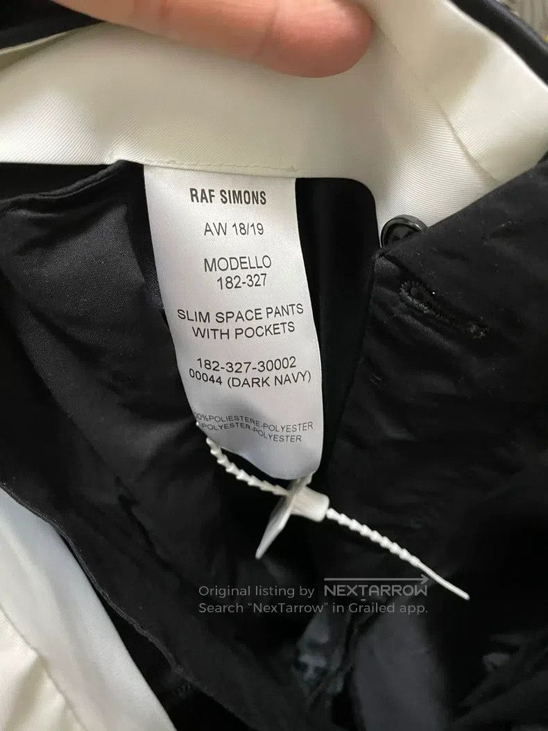 Raf Simons Raf Simons Silk satin trousers Size US 30 / EU 46 - 6 Thumbnail