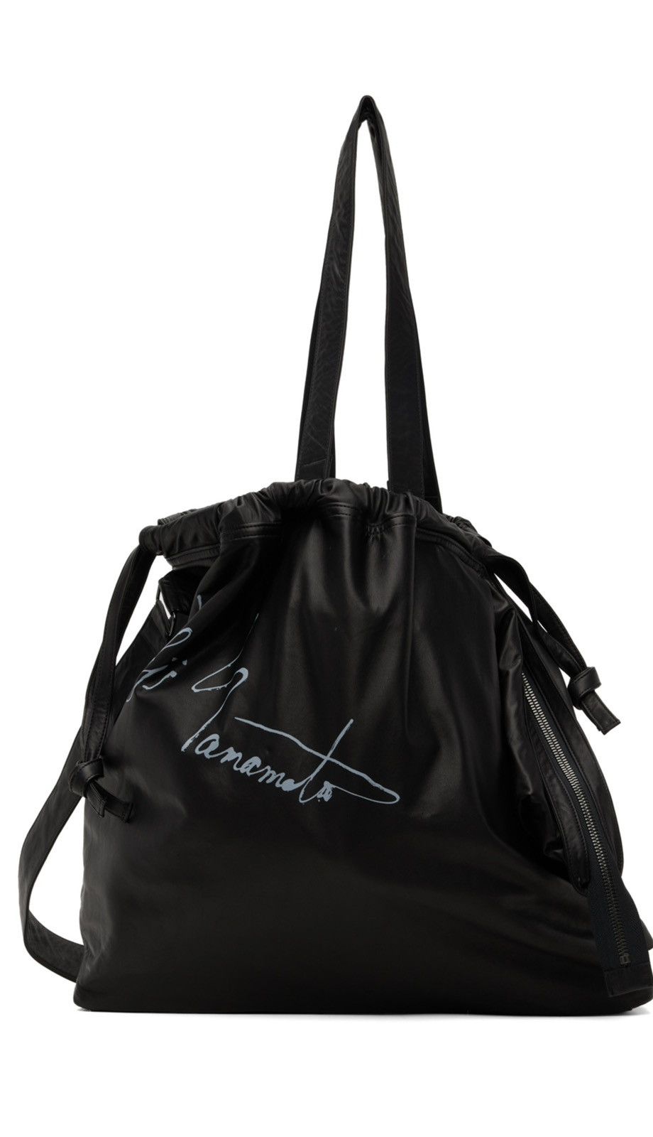 Yohji Yamamoto Black Discord Tote