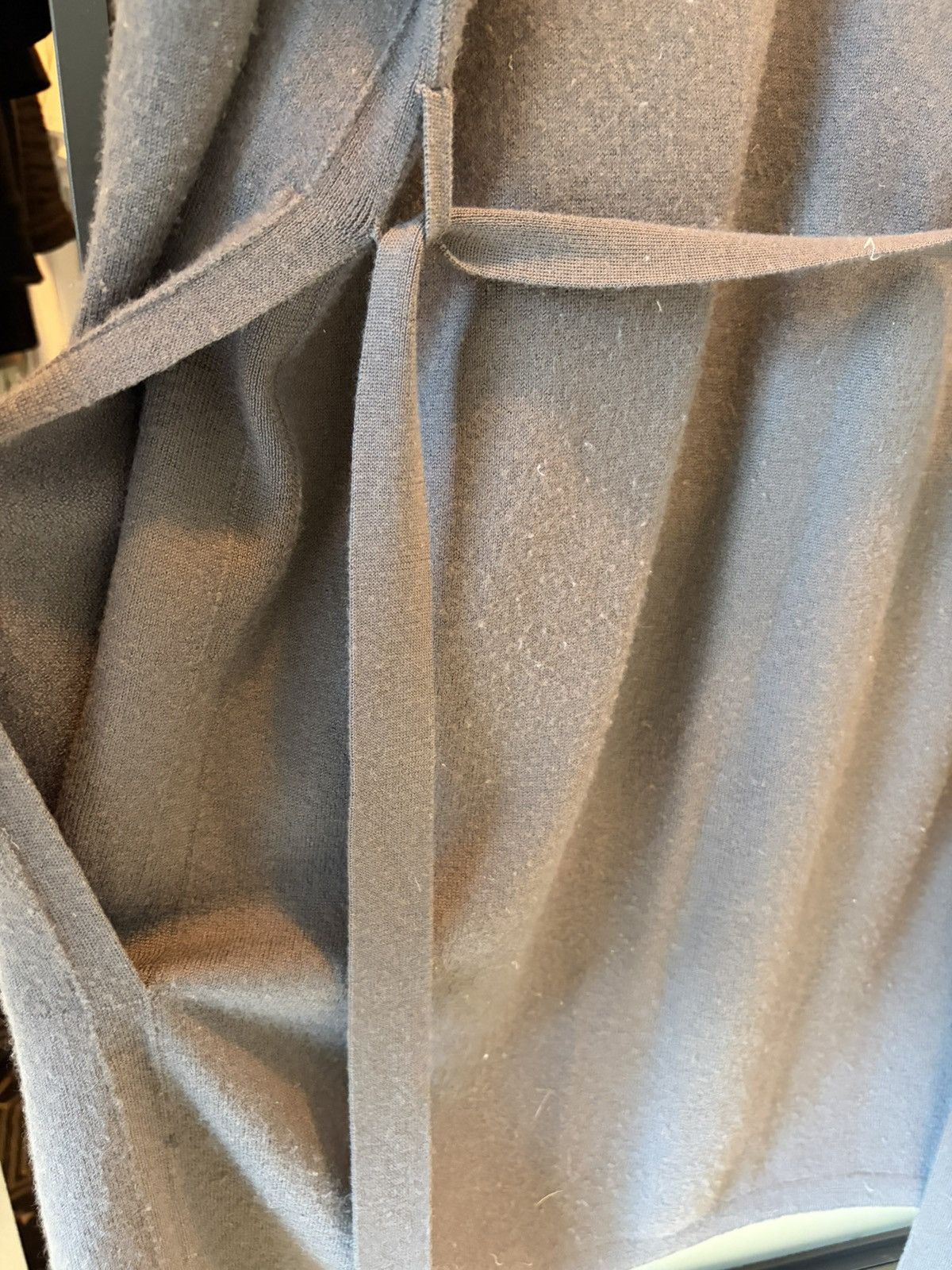 Rick Owens Rick 100% Cashmere Hooded Robe Size US M / EU 48-50 / 2 - 7 Thumbnail