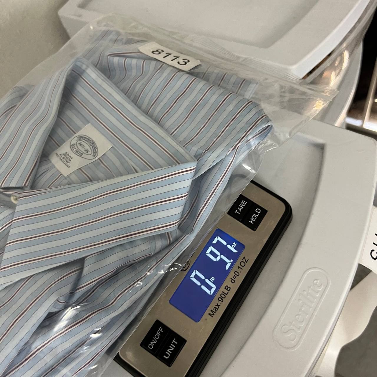 Brooks Brothers Brooks Brothers Shirt Men 16 1/2 - 35 Striped Button Down Size US L / EU 52-54 / 3 - 7 Thumbnail
