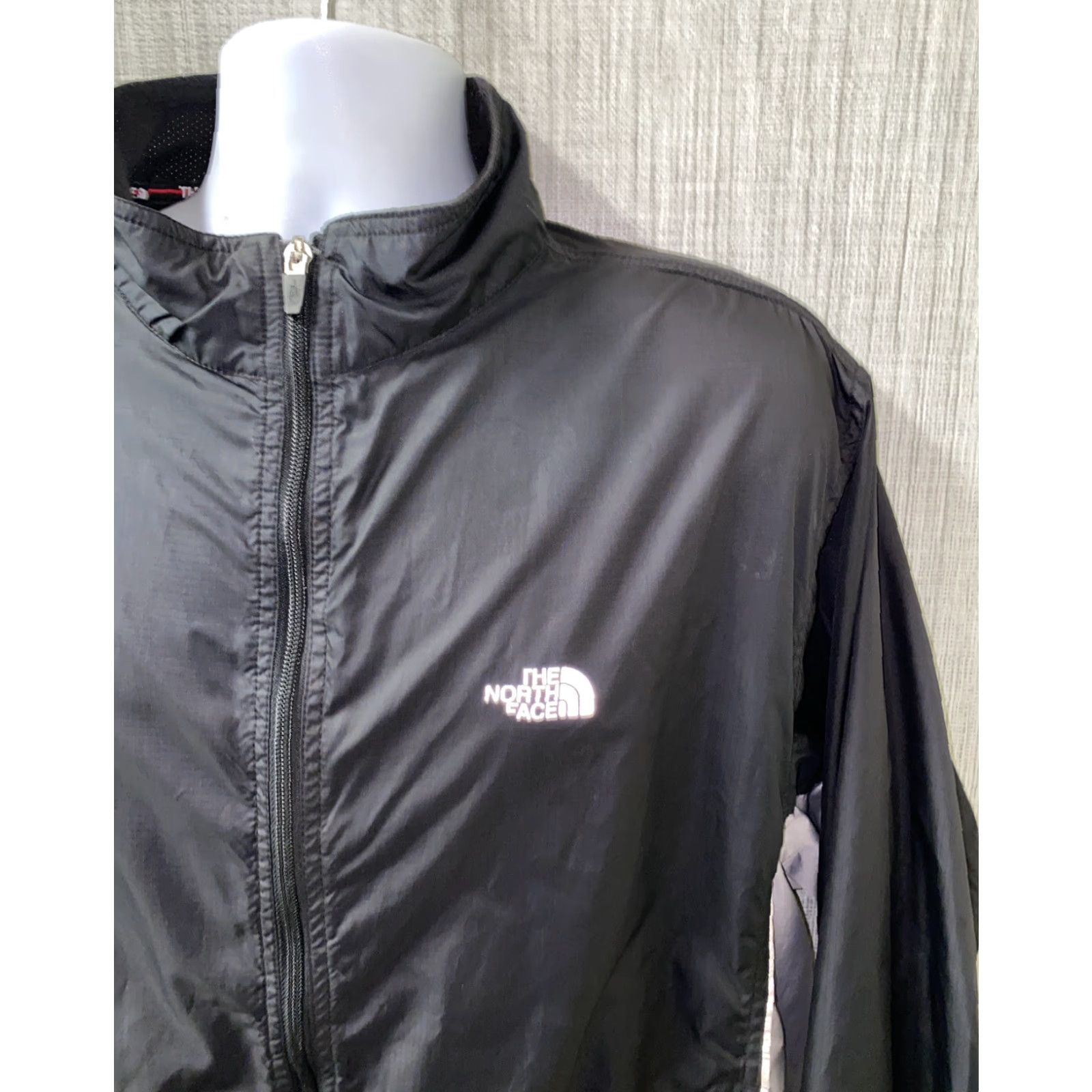 The North Face The North Face Jacket Windbreaker Full Zip Mens L Black Gray Size US L / EU 52-54 / 3 - 2 Thumbnail