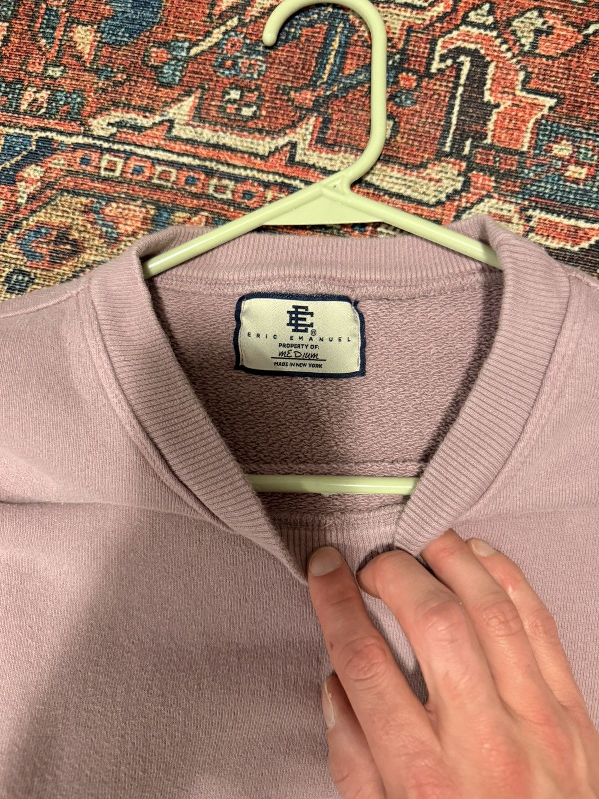 Eric Emanuel crew neck sweater - www.threedaughtersproperties.com