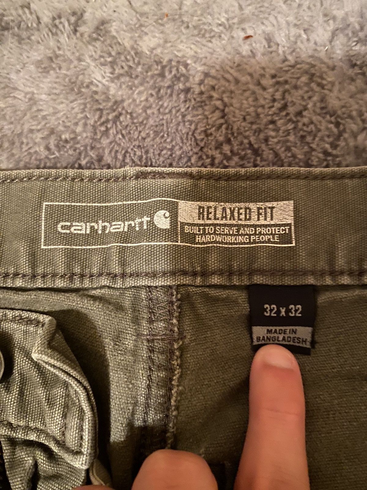 Carhartt Carhartt relaxed fix 32x32 green Size US 32 / EU 48 - 3 Thumbnail