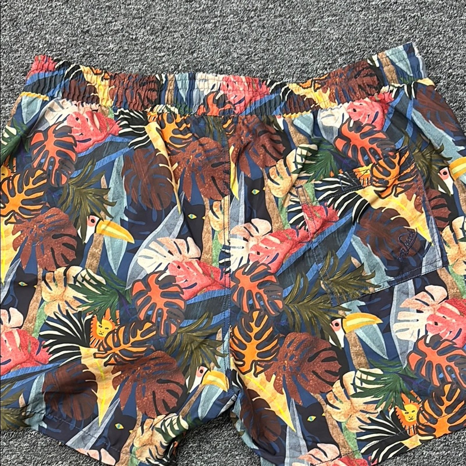 Other NWT Van Laack Vibrant Jungle Print Mens Swim Trunks Size XXL Size US 44 / EU 60 - 4 Thumbnail