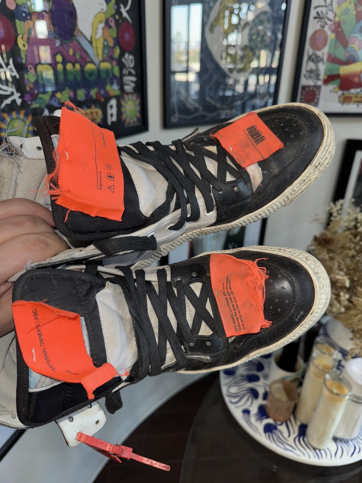 Off-White Off-White by Virgil Abloh 3.0 High-Top Sneakers, Men’s 11 Size US 11 / EU 44 - 9 Thumbnail