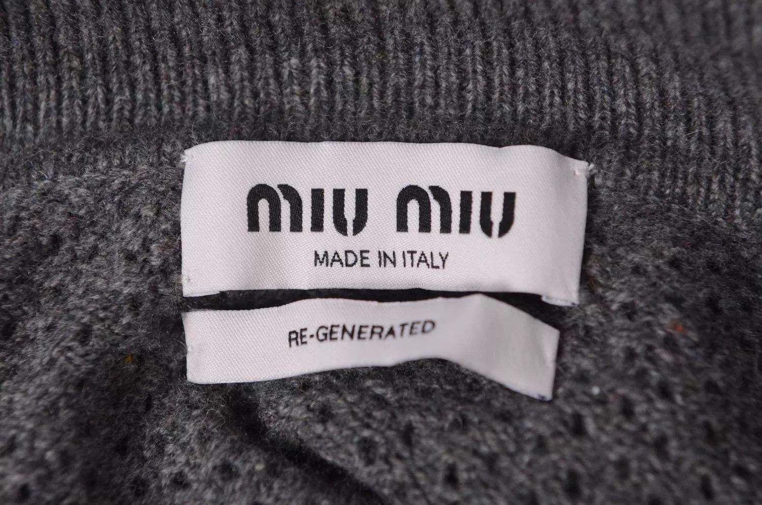 Miu Miu MIU MIU women's knit sweater Size XS / US 0-2 / IT 36-38 - 8 Thumbnail