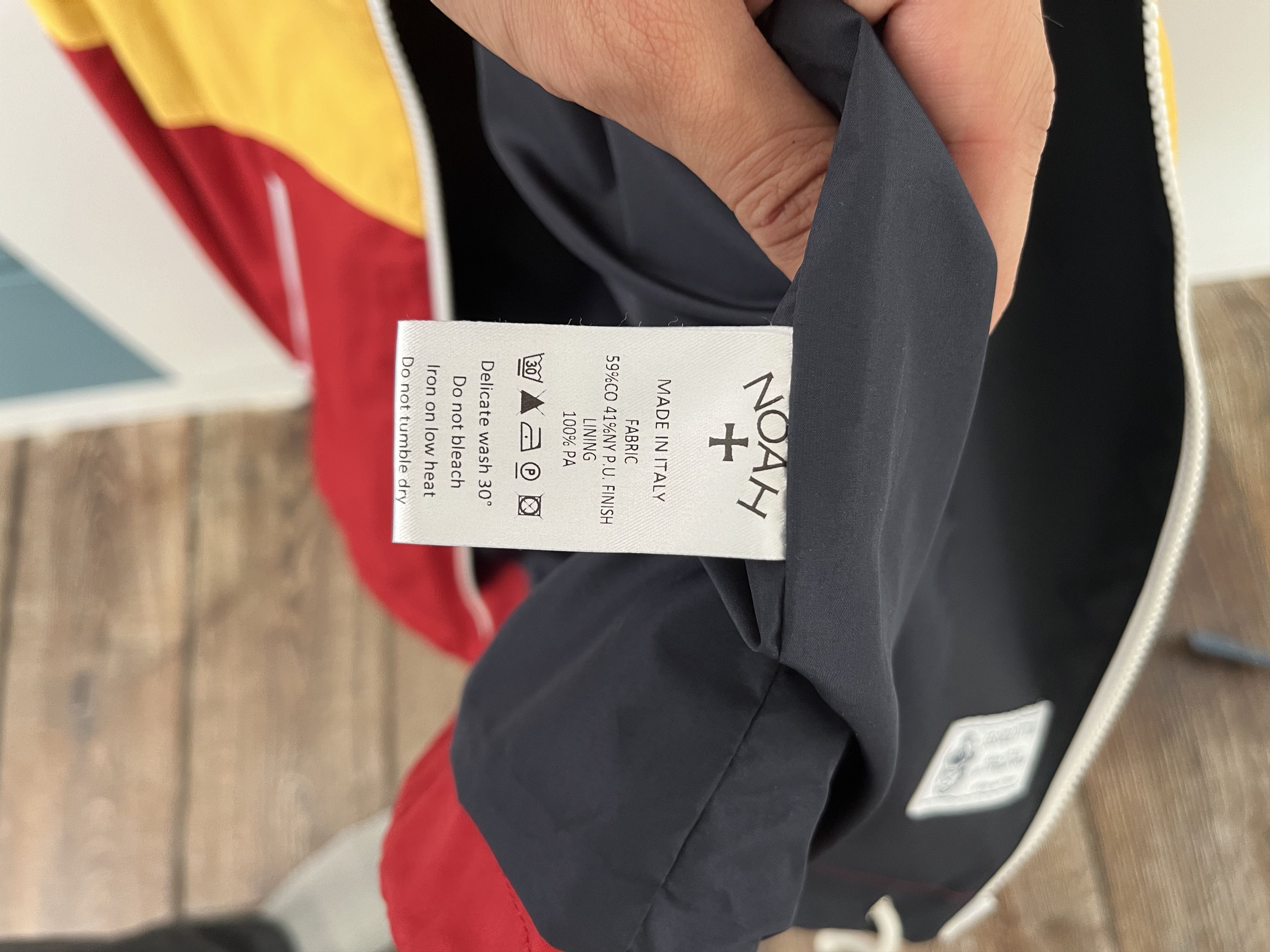Noah Noah Seaside Cotton Rain Jacket Size US M / EU 48-50 / 2 - 7 Thumbnail