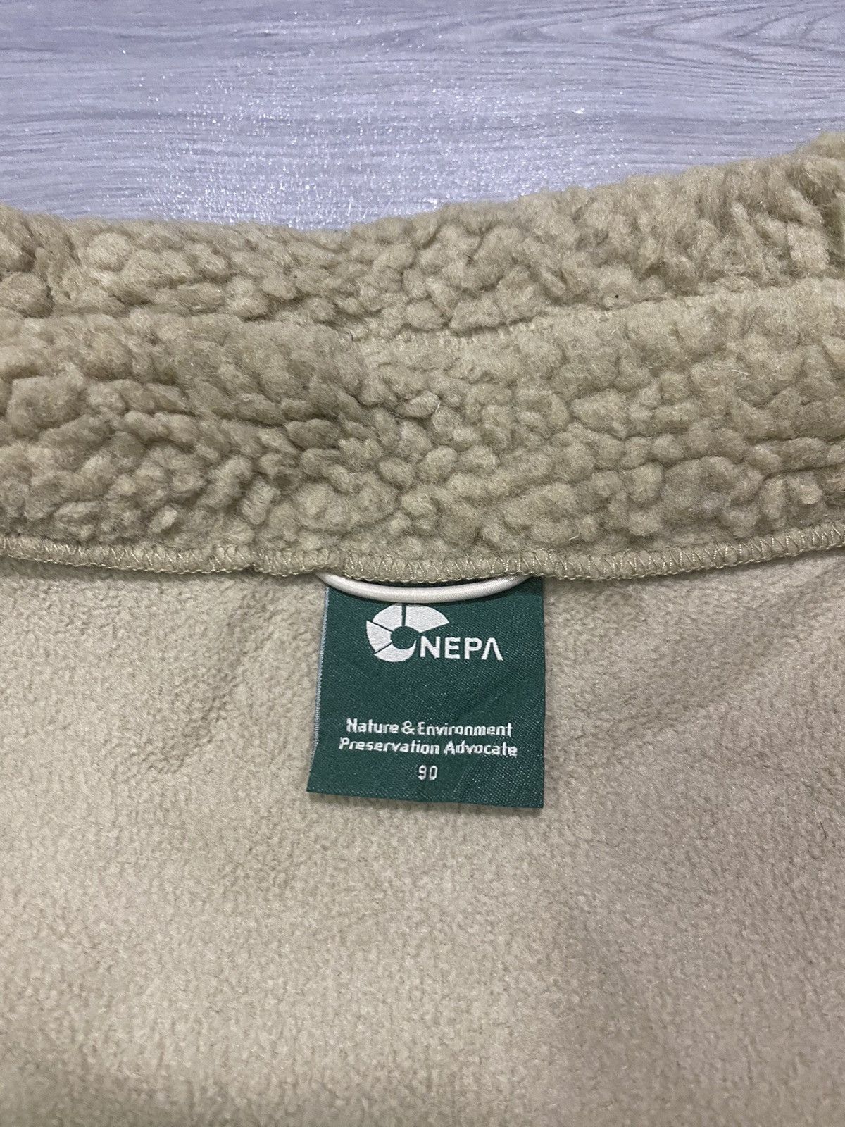 Japanese Brand Nepa Sherpa Fleece Jacket Size US XS / EU 42 / 0 - 12 Thumbnail