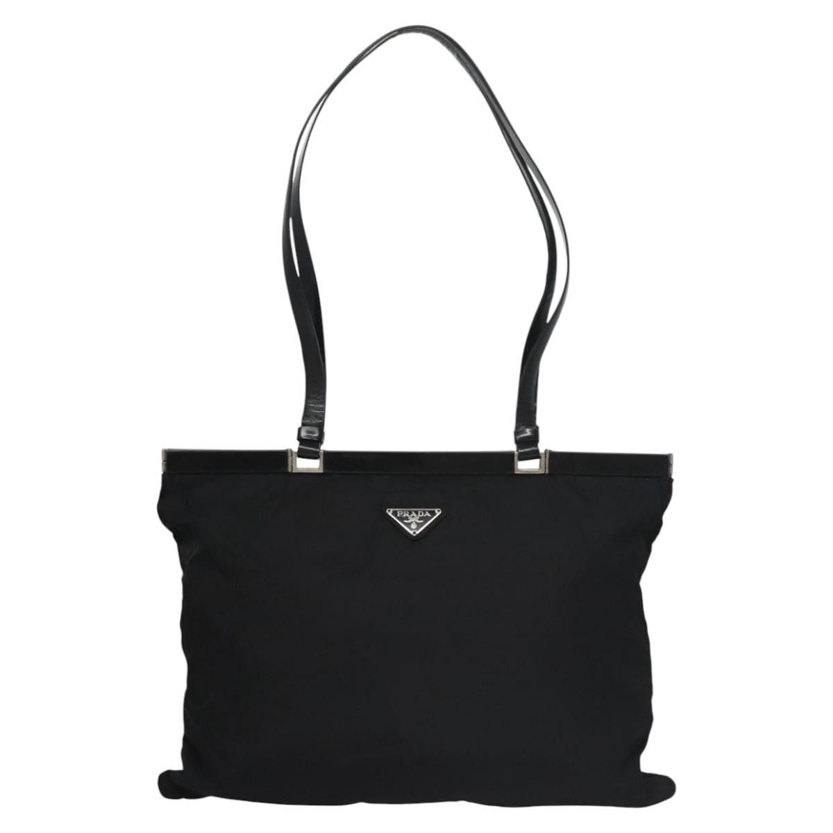 Tessuto Black Synthetic Shoulder Bag (Pre-Owned)