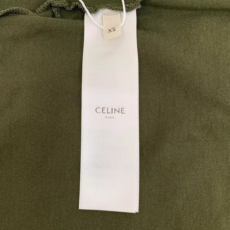 Celine Celine Logo Print Short Sleeve TShirt XS Size US XS / EU 42 / 0 - 6 Thumbnail