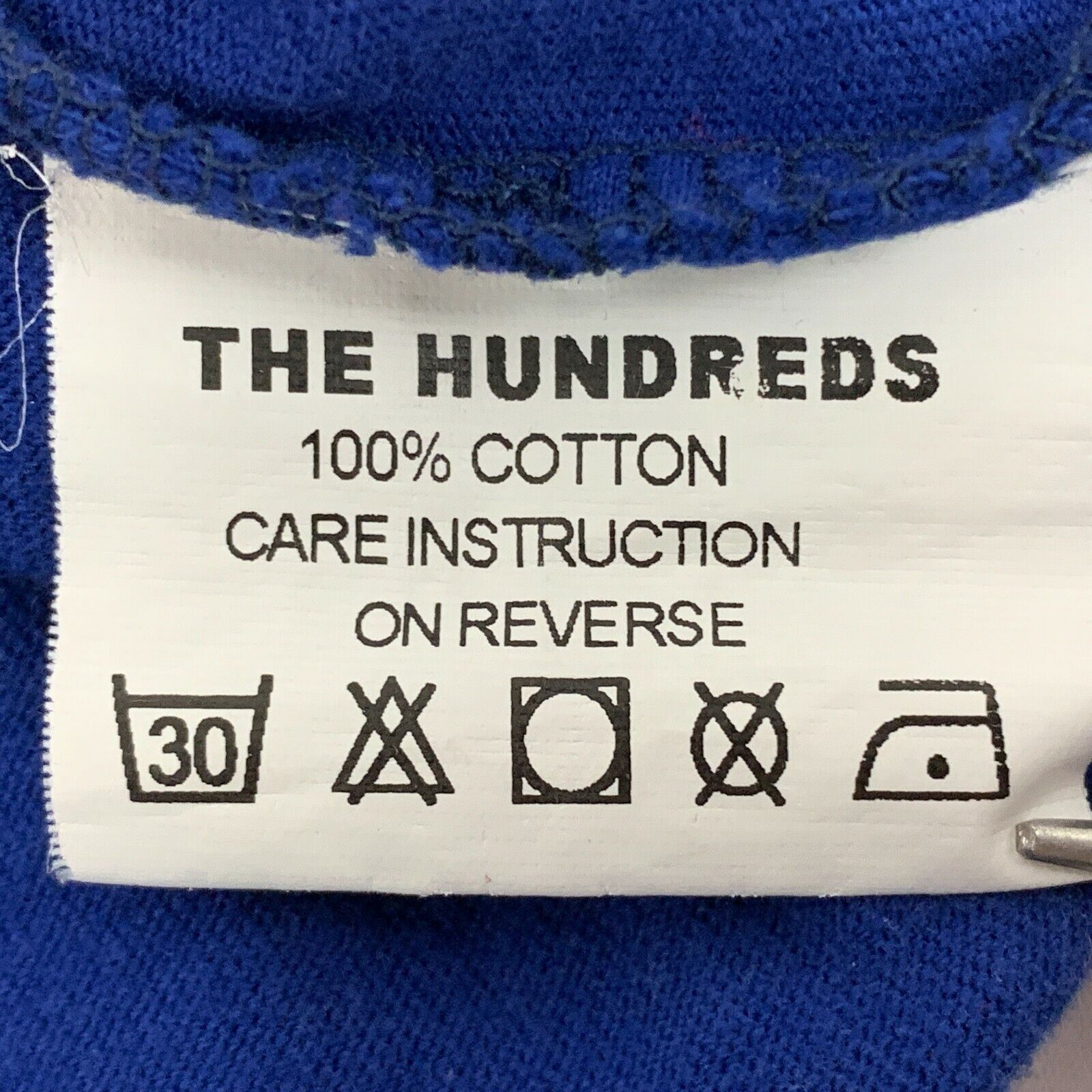 The Hundreds The Hundreds Striped T Shirt Mens M Medium Blue Streetwear Size US M / EU 48-50 / 2 - 8 Thumbnail