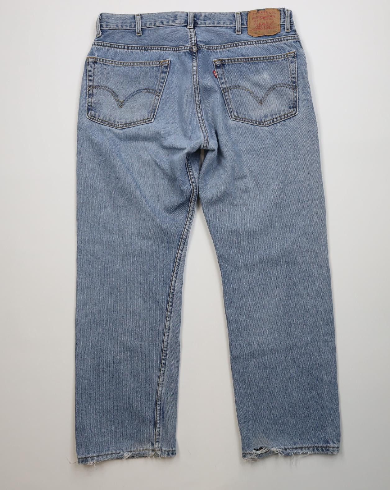Levi's Vintage Y2K 2003 Levis 505 Regular Straight Leg Denim Jeans Size US 38 / EU 54 - 13 Thumbnail