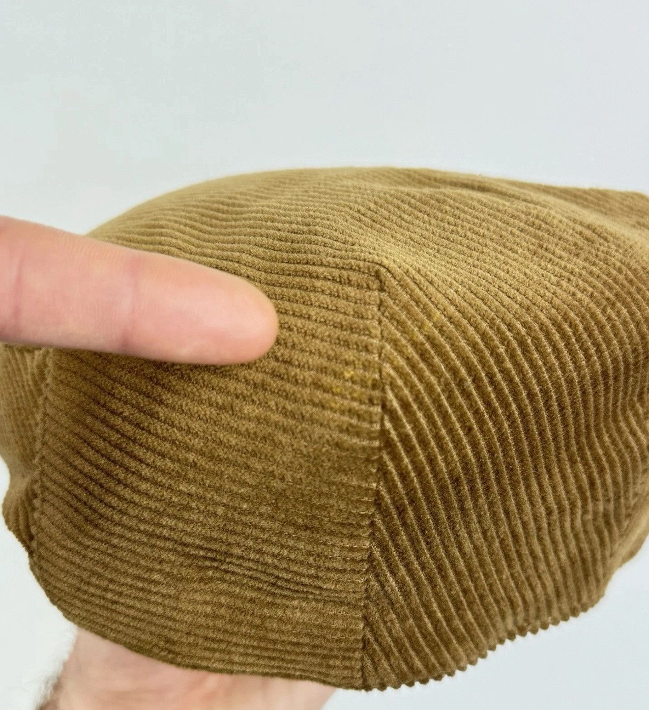 Barbour Barbour Westdale Corduroy Flat Cap Mens Size 7 Brown Top Hat Size ONE SIZE - 5 Thumbnail