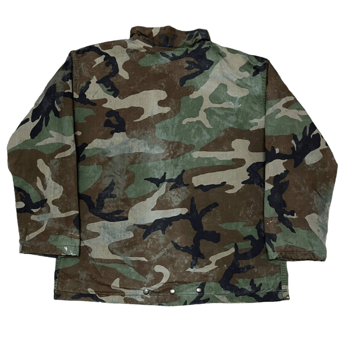 Vintage Vintage 70's Army Camouflage Military Jacket Size US M / EU 48-50 / 2 - 16 Thumbnail