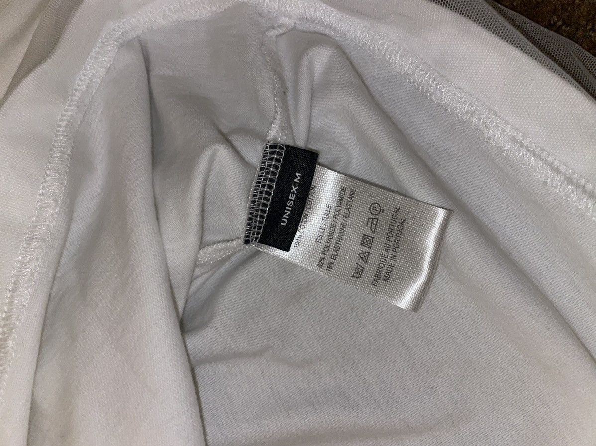 Y/Project Y/project white and black tulle overlay long sleeve T-shirt Size US M / EU 48-50 / 2 - 6 Thumbnail