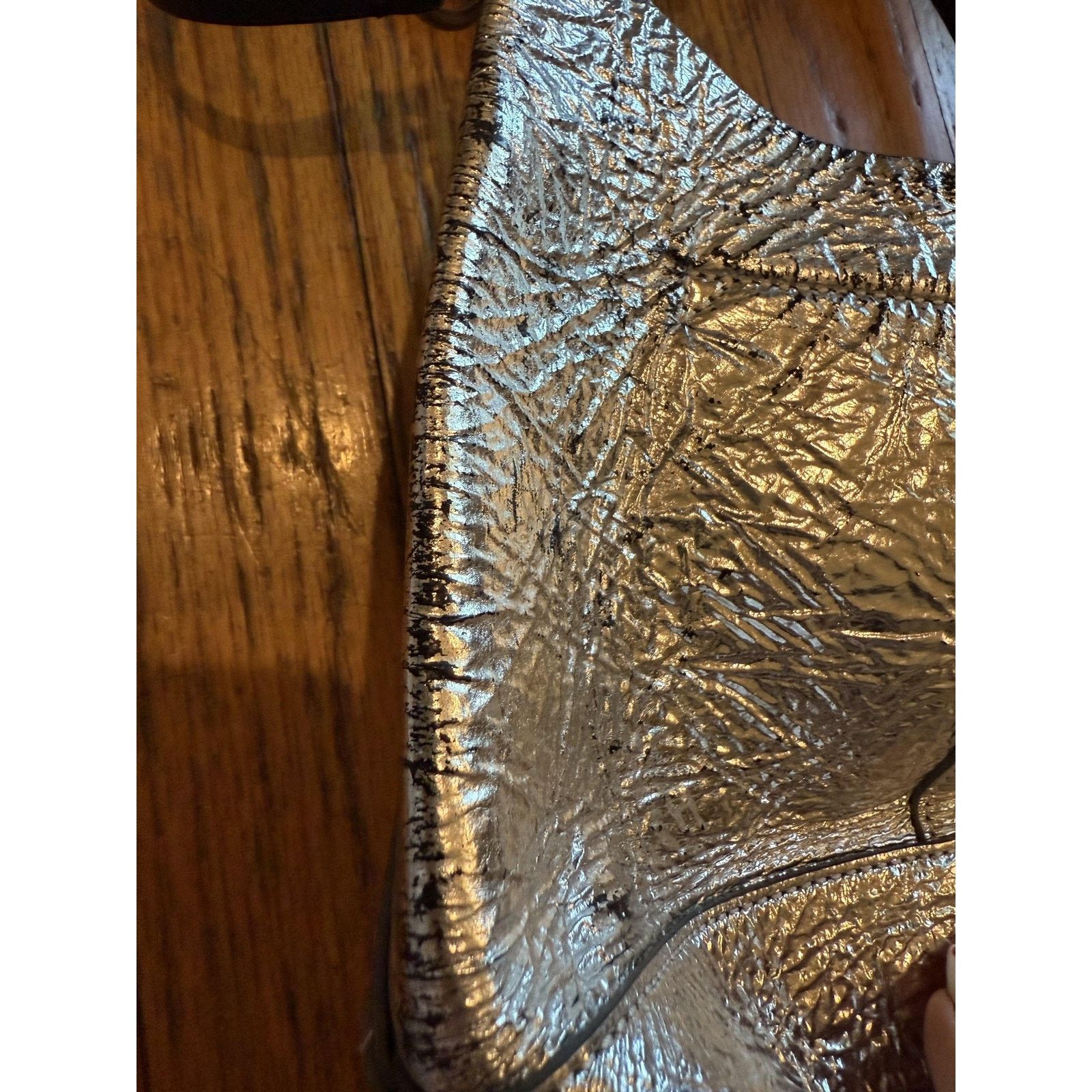 Rag & Bone Rag & Bone Crossbody Bag Metallic Textured Leather Size ONE SIZE - 12 Thumbnail