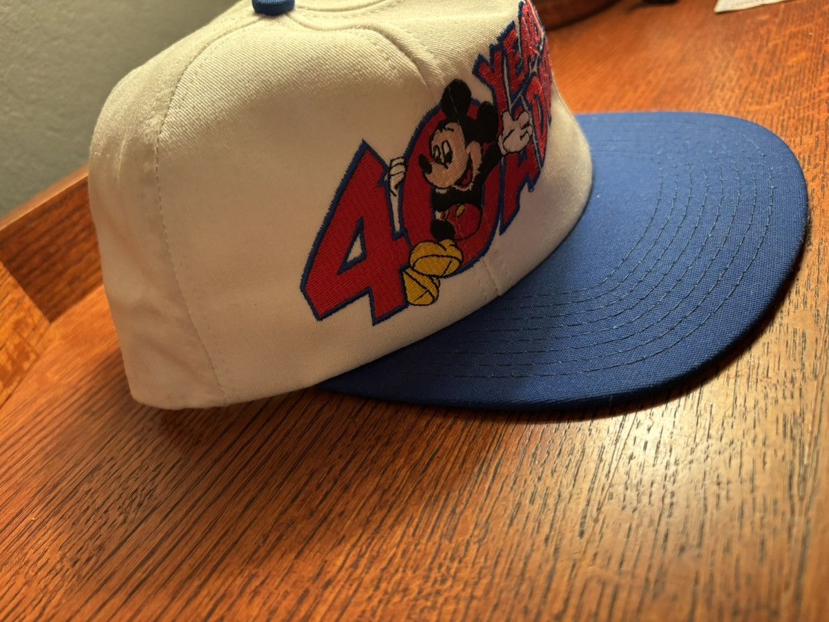 Disney Vintage Disneyland Hat 40 Years of Adventure Anniversary Size ONE SIZE - 3 Thumbnail