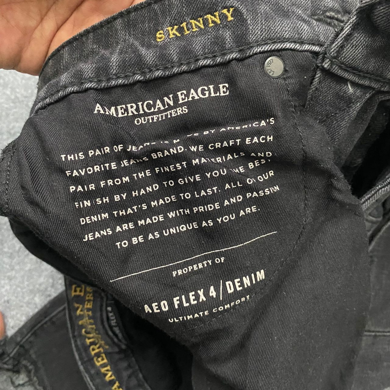 American Eagle Outfitters Vintage American Eagle Qutfitters Patchwork Denim Size US 29 - 12 Thumbnail