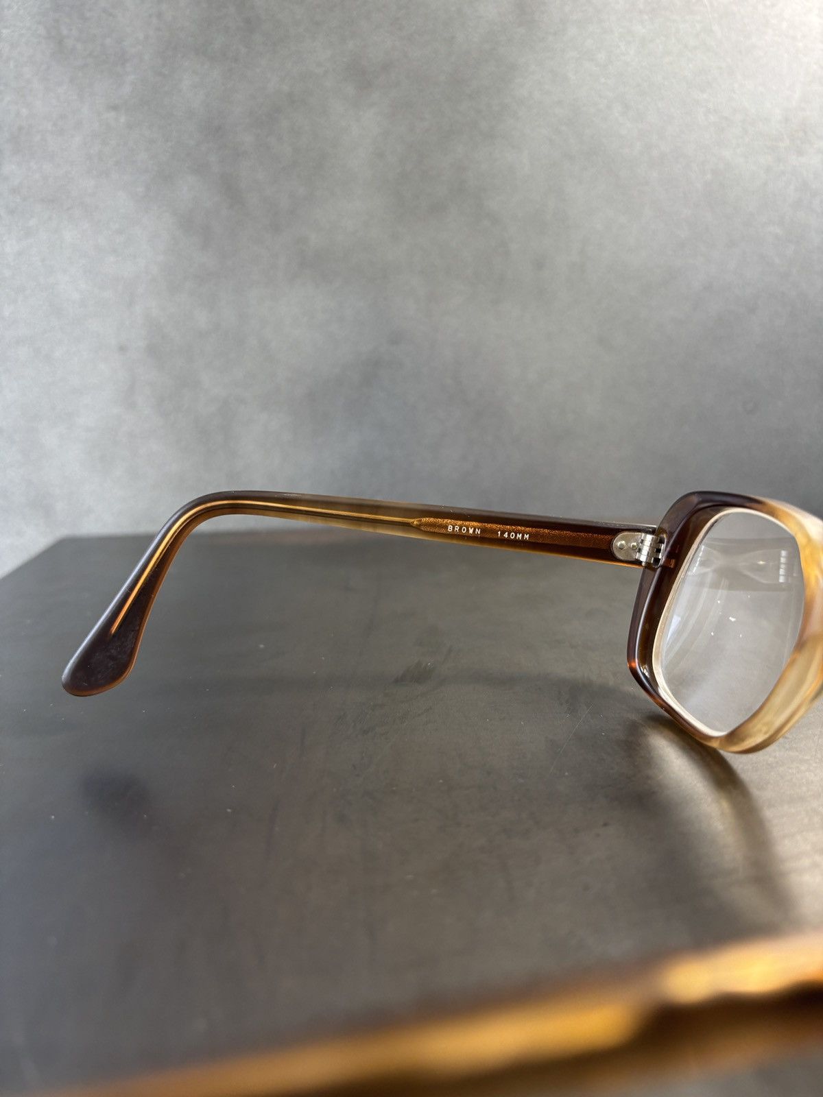 Vintage 1970s Acetate Eyeglasses 80s Vintage Frames Size ONE SIZE - 10 Thumbnail