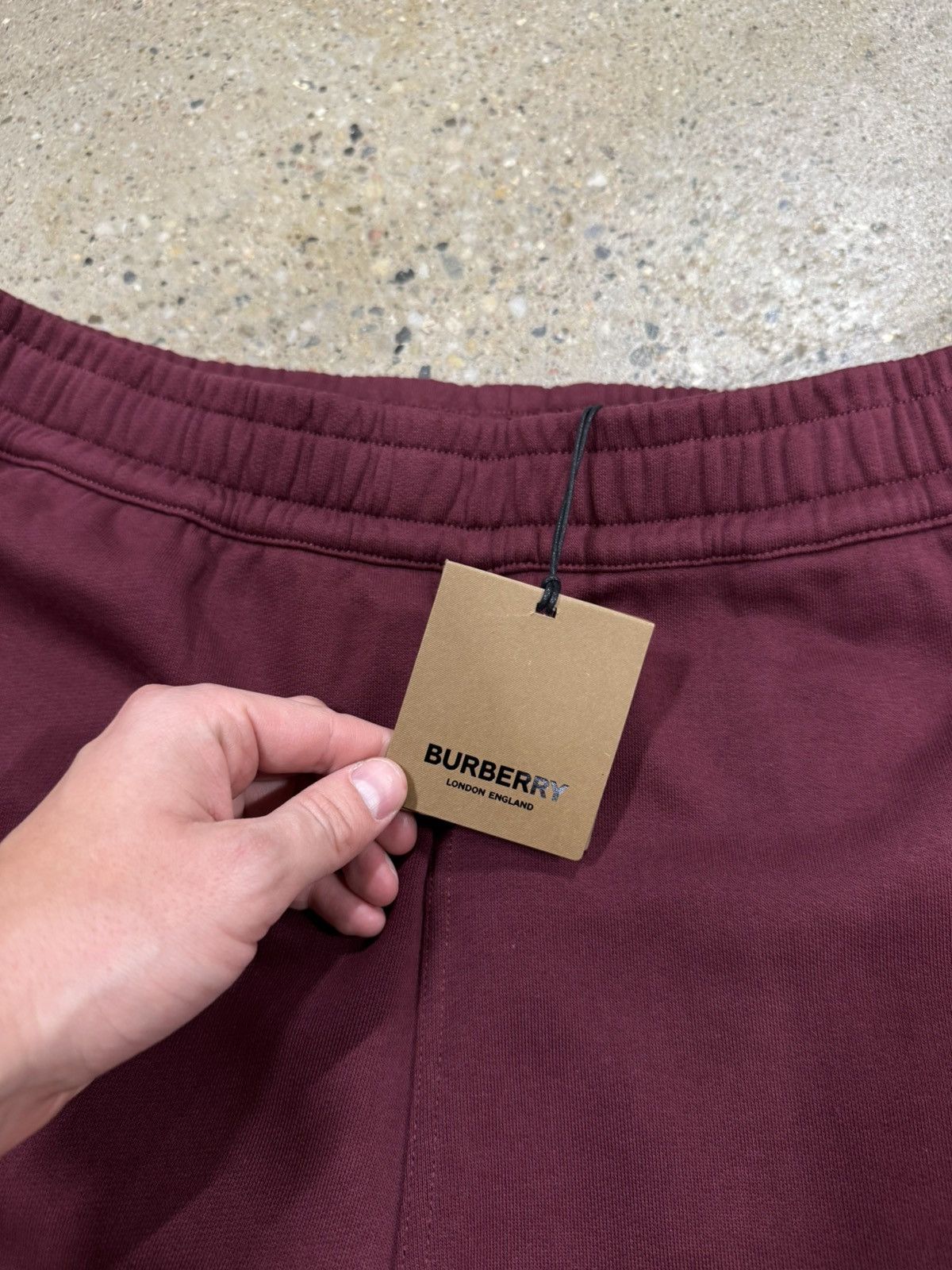Amiri Burberry Logo Embroidery Sweatshorts NEW 850$ Size US 34 / EU 50 - 3 Thumbnail